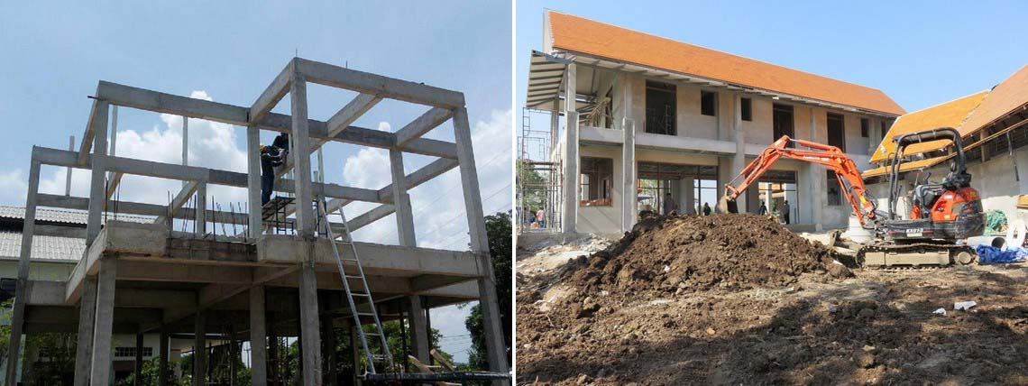 House Construction in Thailand